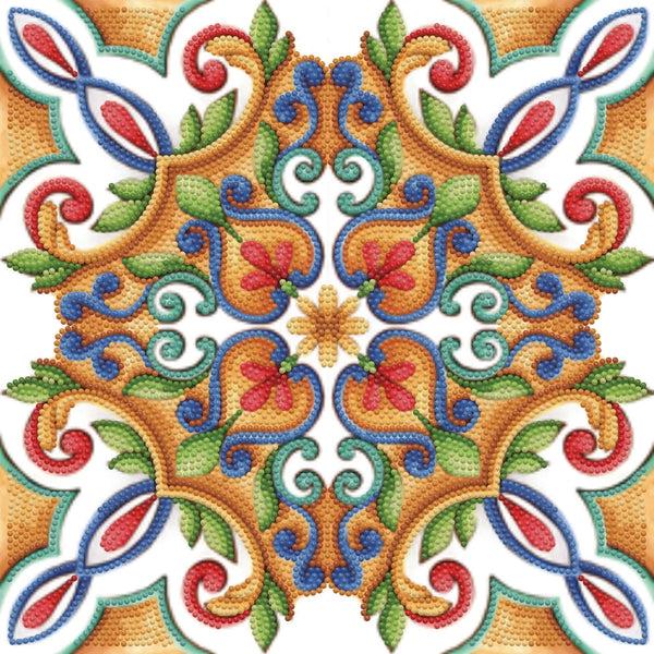 dotz Diamond Dotz Portugese Tile - 12.0" x 12.0"