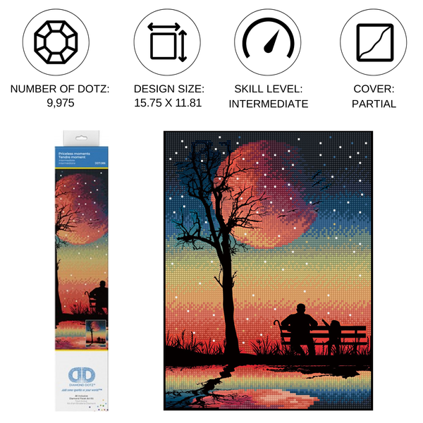 Dotz Diamond Dotz Priceless Moments - 11.8" X 15.8"