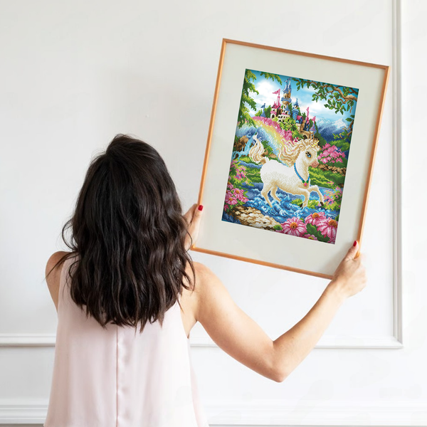 Dotz Diamond Dotz Princess Unicorn - 16.1" X 20.1"