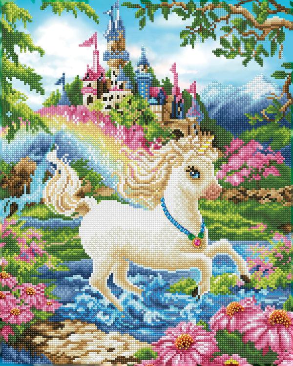 dotz Diamond Dotz Princess Unicorn - 16.1" x 20.1"