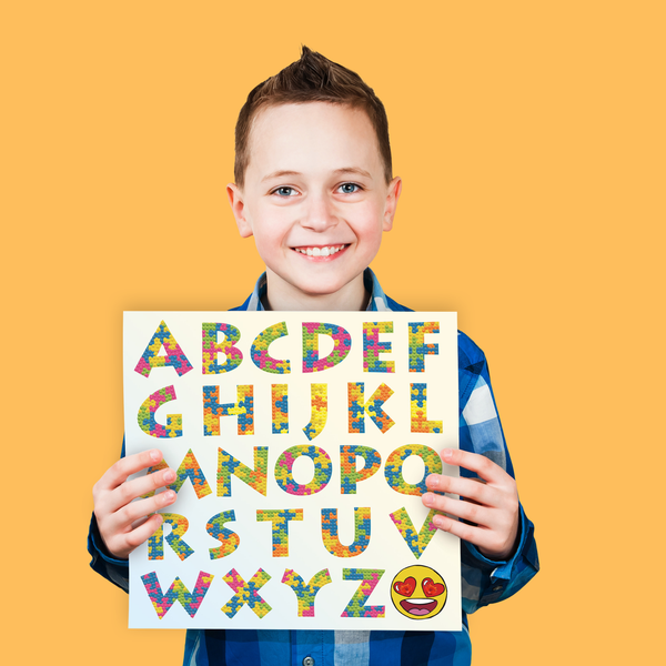 Dotz Diamond Dotz Puzzle Alphabet - 11.0" X 11.0"