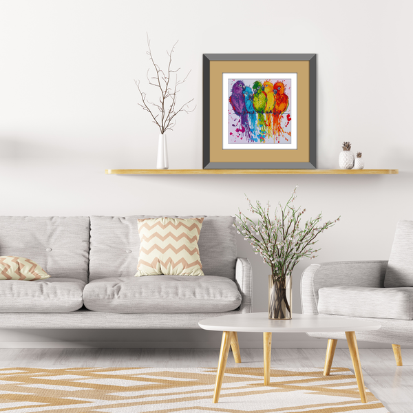 Dotz Diamond Dotz Rainbow Chums - 16.5" X 16.5"