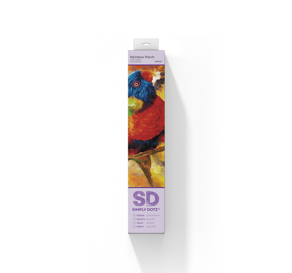 Dotz Diamond Dotz Rainbow Perch - 19.7" X 12.6"