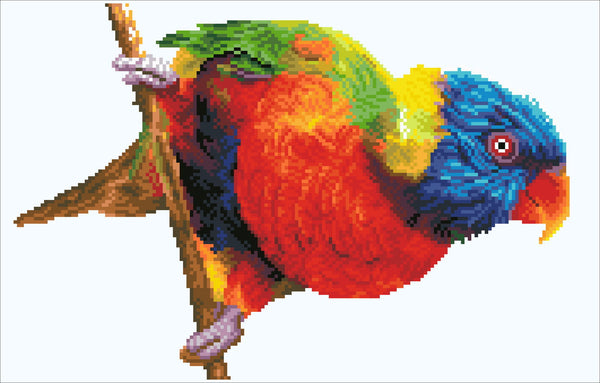 Dotz Diamond Dotz Rainbow Perch - 19.7" X 12.6"