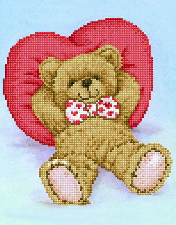 dotz Diamond Dotz Relax-a-Bear - 10.6" x 13.8"