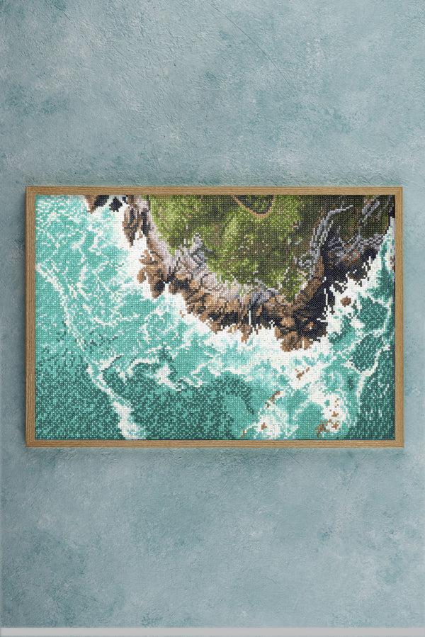 Dotz Diamond Dotz Rocky Coast - 20.5" X 13.8"