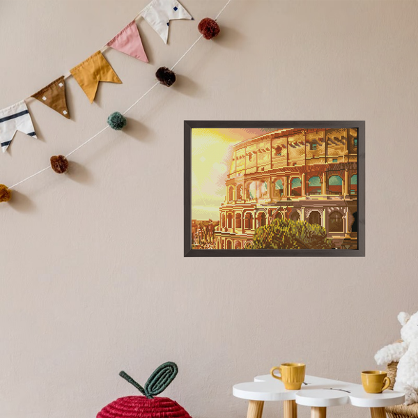 Dotz Diamond Dotz Roman Coliseum - 16.5" X 20.5"