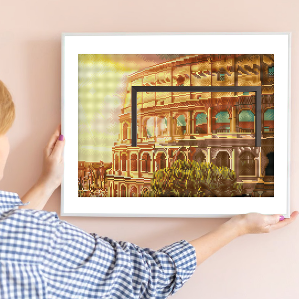 Dotz Diamond Dotz Roman Coliseum - 16.5" X 20.5"