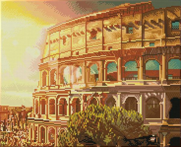 dotz Diamond Dotz Roman Coliseum - 16.5" x 20.5"