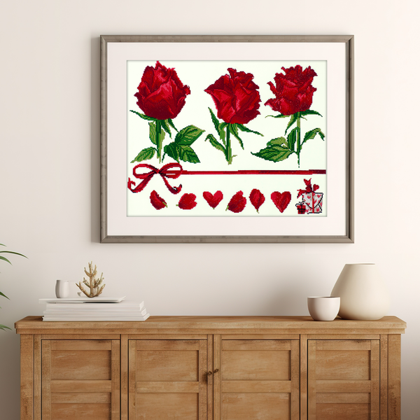 Dotz Diamond Dotz Rose Gift - 26.4" X 20.5"