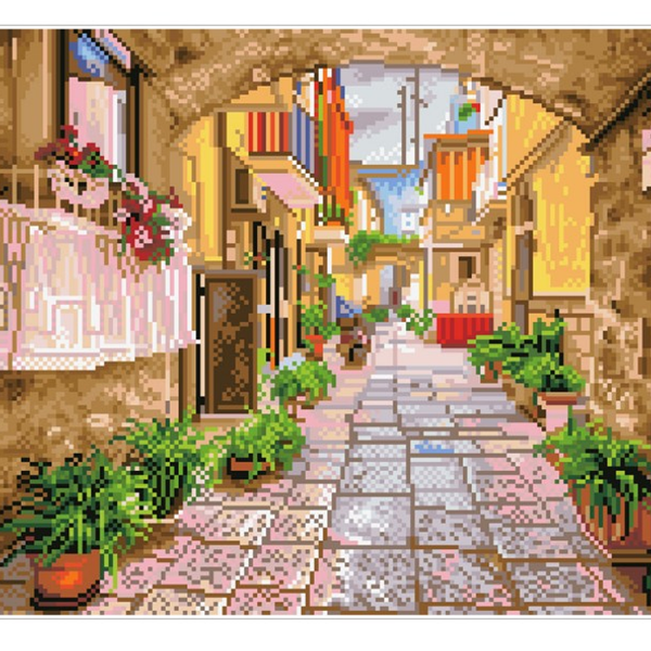 Dotz Diamond Dotz Rustic Street - 20.5" X 14.2"