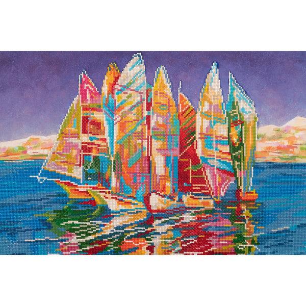 dotz Diamond Dotz Sailing Away - 24.1" x 20.1"