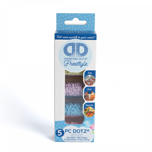 dotz Diamond Dotz Sampler Pack - Pastel