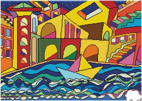 dotz Diamond Dotz San Marco 2050 - 27.6" x 19.7"