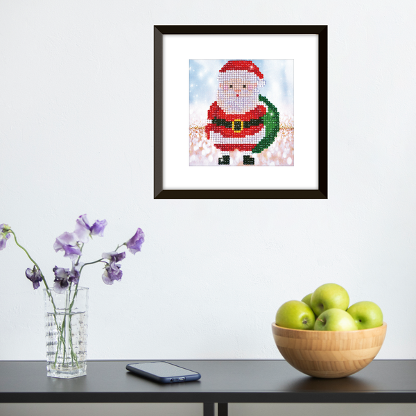 Dotz Diamond Dotz Santa Claus Sack - 5.3" X 5.3"
