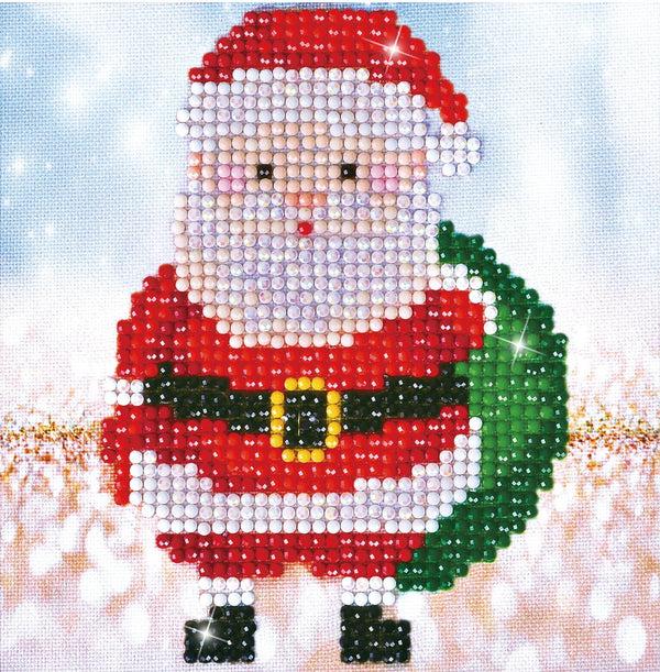 dotz Diamond Dotz Santa Claus Sack - 5.3" x 5.3"
