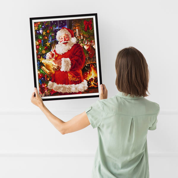Dotz Diamond Dotz Santa's List - 22.4" X 28.4"