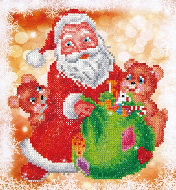 dotz Diamond Dotz Santa & Teddies - 9.1" x 9.8"
