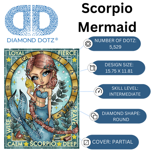 Dotz Diamond Dotz Scorpio - 11.8" X 15.8"