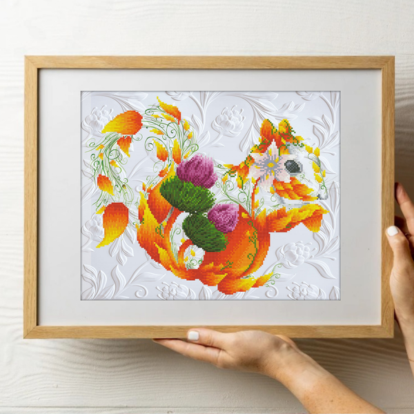 Dotz Diamond Dotz Scotch Squirrel - 20.5" X 16.5"