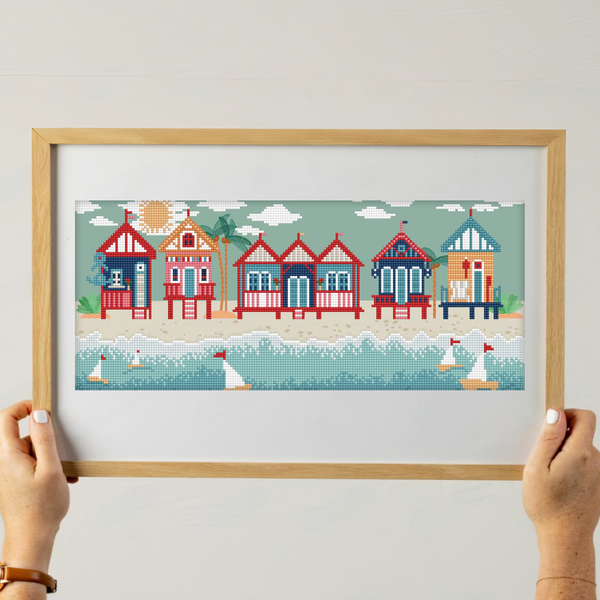 Dotz Diamond Dotz Seaside Days - 20.9" X 10.6"