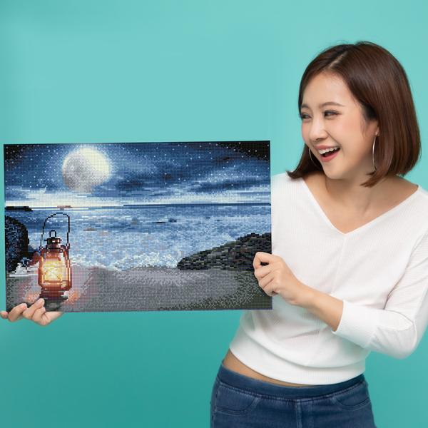 Dotz Diamond Dotz Seaside Vigil - 20.5" X 13.0"