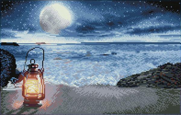 dotz Diamond Dotz Seaside Vigil - 20.5" x 13.0"