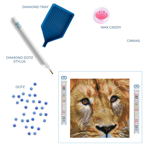 Dotz Diamond Dotz Serengeti Magic - 11.8" X 11.8"