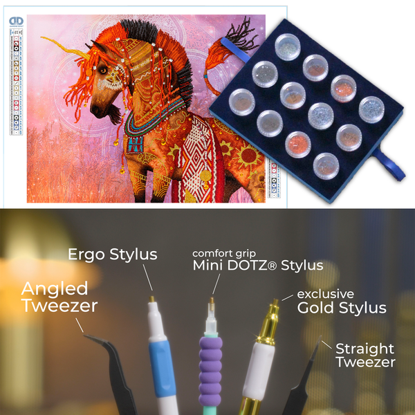 Dotz Diamond Dotz Seretse Masterclass - 33.1" X 26.4"