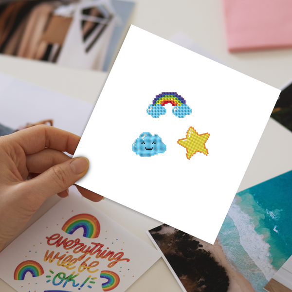 Dotz Diamond Dotz Sky - DOTZIES Stickers Kit