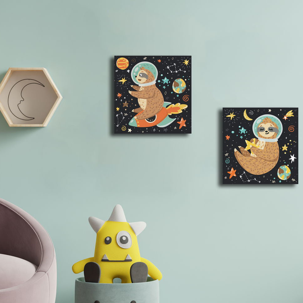 Dotz Diamond Dotz Sloth Universe - 8.7" X 8.7"