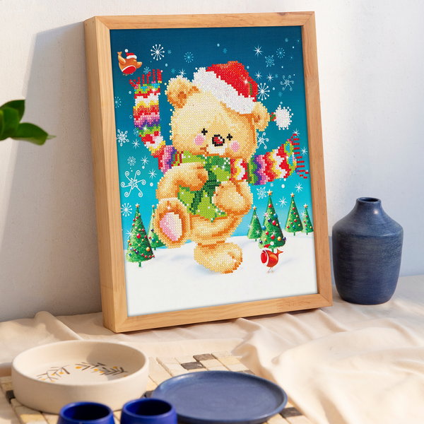 Dotz Diamond Dotz Snow Dance - 10.6" X 13.8"