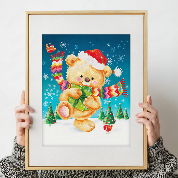 Dotz Diamond Dotz Snow Dance - 10.6" X 13.8"