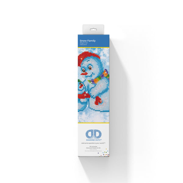 Dotz Diamond Dotz Snow Family - 9.1" X 9.8"