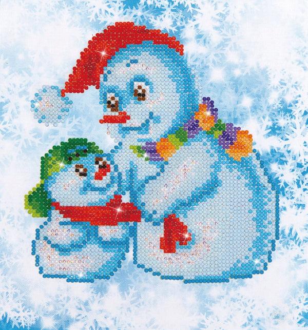 dotz Diamond Dotz Snow Family - 9.1" x 9.8"