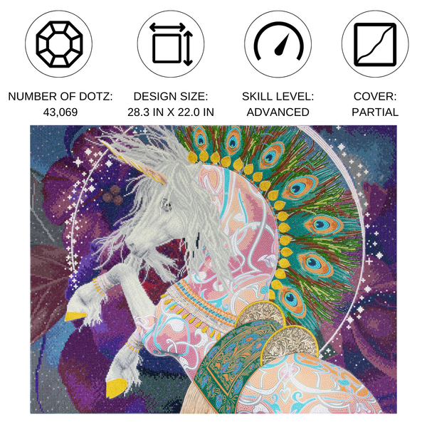 Dotz Diamond Dotz Soraya Masterclass - 28.4" X 22.1"