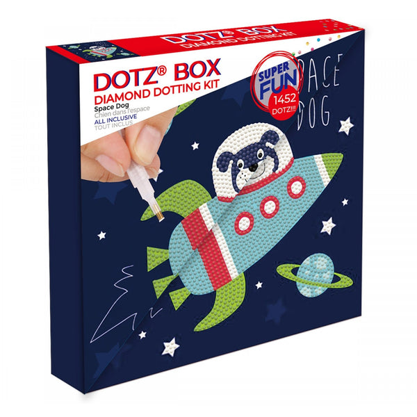 dotz Diamond Dotz Space Dog - 8.7" x 8.7"