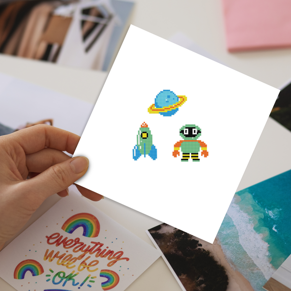 Dotz Diamond Dotz Space - DOTZIES Stickers Kit