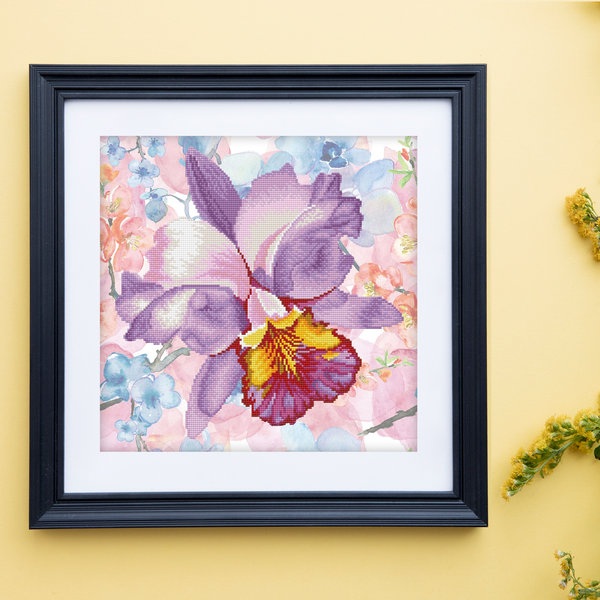 Dotz Diamond Dotz Sparkle Garden Mauve - 12.0" X 12.0"