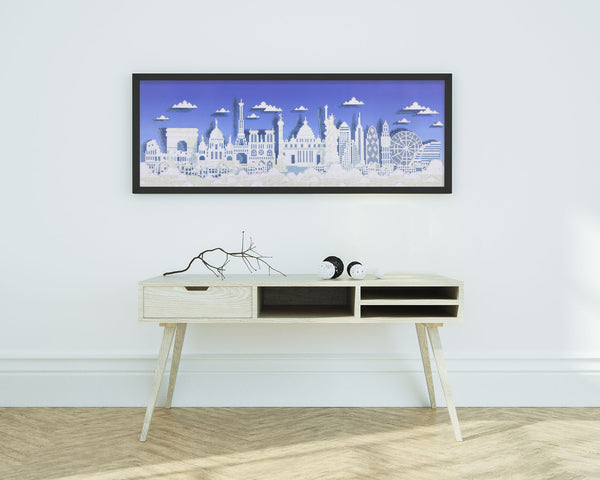 Dotz Diamond Dotz Sparkle The World - 11.0" X 31.9"