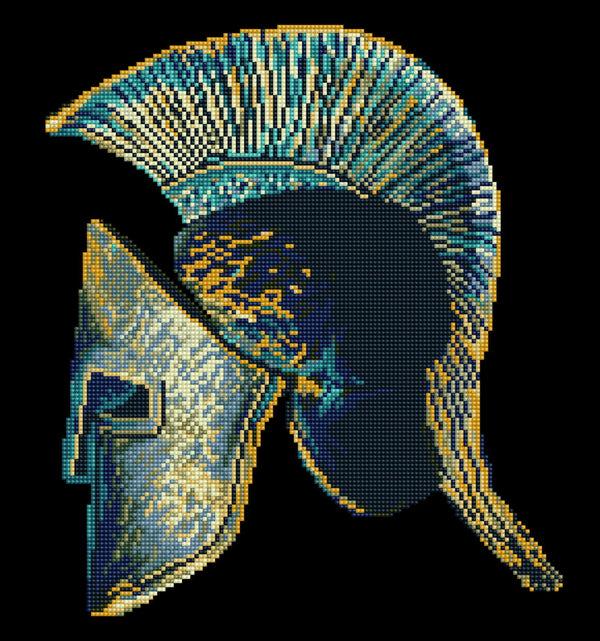 dotz Diamond Dotz Spartan Symbol - 16.1" x 17.3"