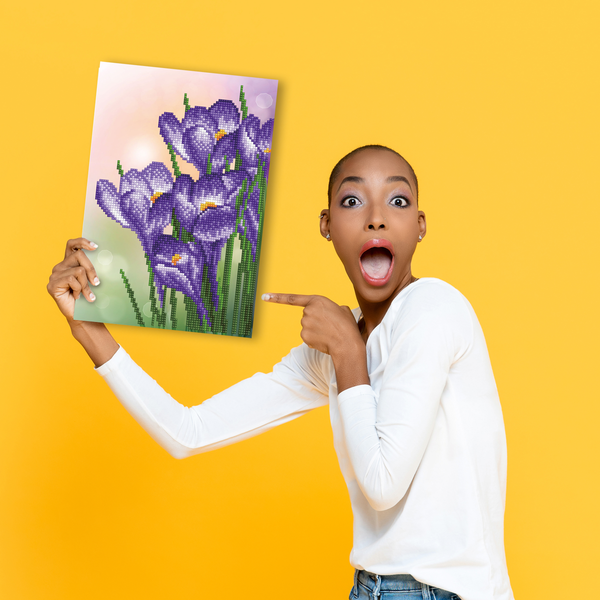 Dotz Diamond Dotz Spring Crocus - 12.6" X 8.7"