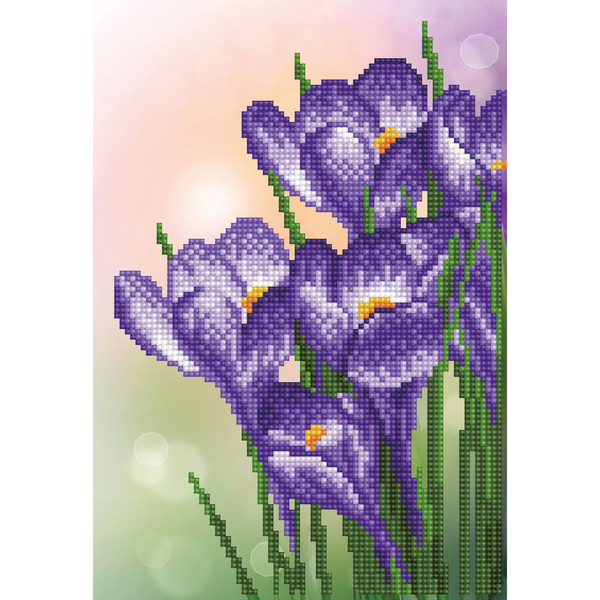 Dotz Diamond Dotz Spring Crocus - 12.6" X 8.7"