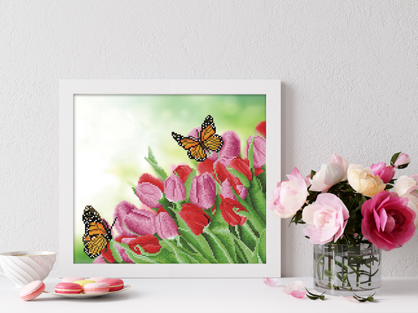 Dotz Diamond Dotz Spring Is In The Air - 16.5" X 14.6"