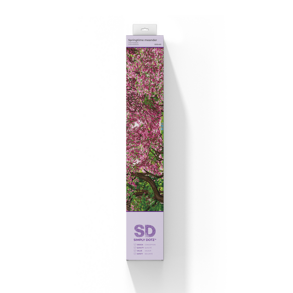 Dotz Diamond Dotz Springtime Meander - 28.4" X 18.5"