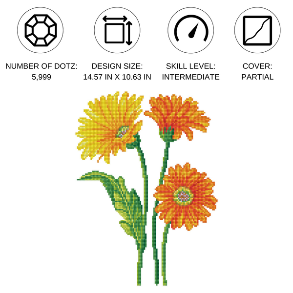 Dotz Diamond Dotz Standing Tall - 16.1" X 12.2"