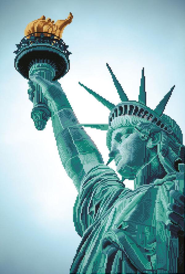 dotz Diamond Dotz Statue of Liberty - 18.5" x 27.6"