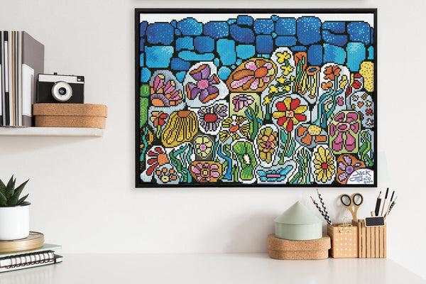 Dotz Diamond Dotz Stone Garden - 21.7" X 15.8"