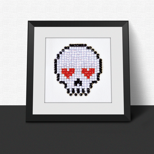 Dotz Diamond Dotz Sugar Skull - 3.0" X 3.0"