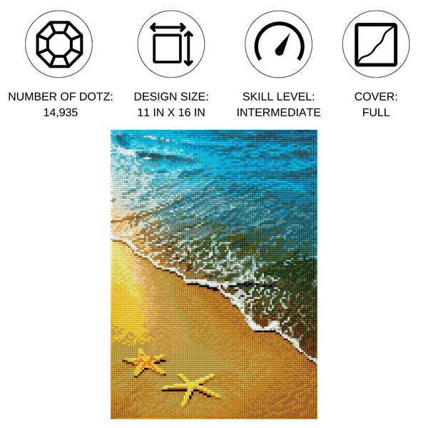 Dotz Diamond Dotz Summer Dreams - 11.4" X 16.1"